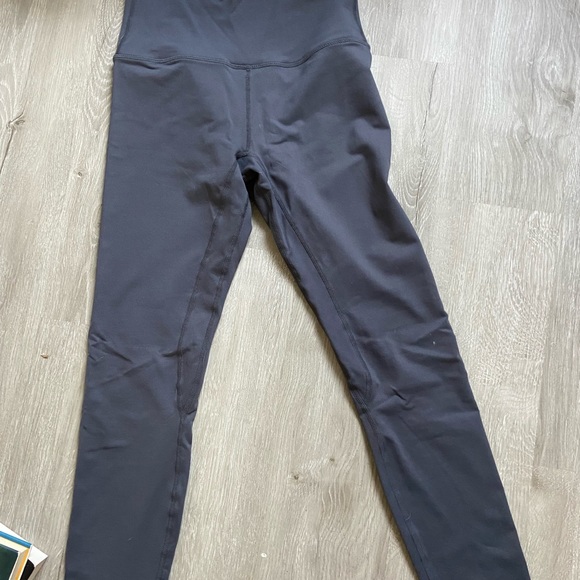 Til You Collapse Gray High Waist Leggings small - Picture 3 of 4